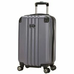 Kenneth Cole Reaction Reverb 20" Carry-On Expandable Luggage Lightweight Hardside 8-Wheel Spinner Travel Suitcase Bag, Smokey Purple, Inch -TRAVELPRO Sales 41EjmdjjpaL