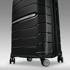 Samsonite Freeform Hardside Expandable With Double Spinner Wheels, Black, 2-Piece Set (21/28) -TRAVELPRO Sales 41Fr mZXtL