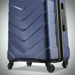 American Tourister Arrow Expandable Hardside Luggage, Navy, Checked-Medium 24-Inch 12 American Tourister Arrow Expandable Hardside Luggage, Navy, Checked-Medium 24-Inch -TRAVELPRO Sales 41FzzCZCtML