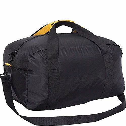 A. Saks 22 InchCarry-On Nylon Duffel Bag With Pouch (Black) 4 A. Saks 22 InchCarry-On Nylon Duffel Bag With Pouch (Black) - Image 2