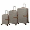 It Luggage Encompass 3 Piece Hardside 8 Wheel Expandable Spinner Set, Sandy Skin, 3 Pc -TRAVELPRO Sales 41GozICwr8L