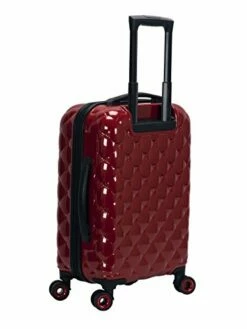 Rockland Quilt Hardside Expandable Spinner Wheel Luggage Set, Red, 3-Piece (20/24/28) -TRAVELPRO Sales 41HMqXb9Q2L
