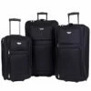 Travelers Club Genova Expandable Luggage Set, Black, 3 Piece -TRAVELPRO Sales 41HsjDPPKAL