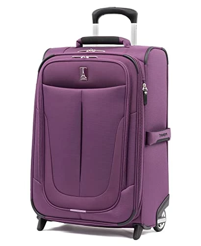 Travelpro Skypro Lightweight Airline Size Carry On Luggage Trolley Suitcase (Orchid Purple, 22" Expandable Rollaboard) 3 Travelpro Skypro Lightweight Airline Size Carry On Luggage Trolley Suitcase (Orchid Purple, 22" Expandable Rollaboard)