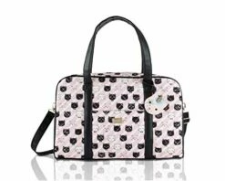 Betsey Johnson Luv CruzIn Cotton Quilted Carry On Weekender Travel Duffel Bag - Black/Blush Cat 10 Betsey Johnson Luv CruzIn Cotton Quilted Carry On Weekender Travel Duffel Bag - Black/Blush Cat -TRAVELPRO Sales 41IEB4SECoL a2edaa94 00d2 4898 93f4 a815f296b8c0