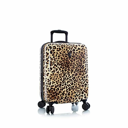 Heys America Black Leopard 21-Inch Hardside Carry-On Spinner (Brown Leopard) 3 Heys America Black Leopard 21-Inch Hardside Carry-On Spinner (Brown Leopard)