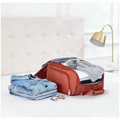 AmazonBasics Underseat Carry-On Rolling Travel Luggage Bag - Purple -TRAVELPRO Sales 41Ipy62wAyL