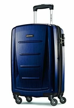 Samsonite Winfield 2 Hardside Luggage With Spinner Wheels, Navy, Carry-On 20-Inch