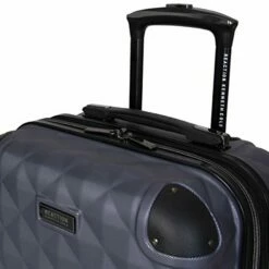 Kenneth Cole Reaction Diamond Tower Luggage Collection Lightweight Hardside Expandable 8-Wheel Spinner Travel Suitcase, Smokey Purple, 20-Inch Carry On -TRAVELPRO Sales 41KHJ0cqtHL