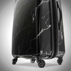 American Tourister Moonlight Hardside Expandable Luggage With Spinner Wheels, Black Marble, 2-Piece Set (21/24) -TRAVELPRO Sales 41KxWP0OYZL