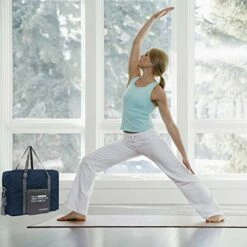 Spirit Airline Personal Item Carry-on Bag Unisex's Lightweight Foldable Duffel Travel Luggage Bag 18 X 14 X 8 Inches(Blue With Strap) -TRAVELPRO Sales 41LC5D cZrL