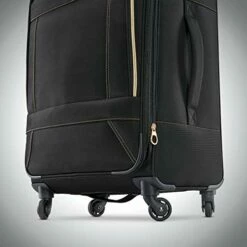 American Tourister Belle Voyage Softside Luggage With Spinner Wheels, Black, Checked-Large 28-Inch -TRAVELPRO Sales 41LKeTXJCgL
