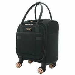 Kensie Women's Hudson Softside 3-Piece Spinner Luggage Set, Black With Rose Gold, (20/24/28) 14 Kensie Women's Hudson Softside 3-Piece Spinner Luggage Set, Black With Rose Gold, (20/24/28) -TRAVELPRO Sales 41LaZYtjRqL