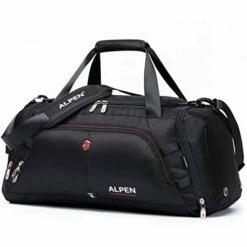 Swiss Alpen - Cervino Duffel - Water Resistant Durable 1680D Carry On Travel Duffel Bag Gym