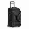 Briggs & Riley Wheeled Duffle, Black, Checked-Medium 27-Inch -TRAVELPRO Sales 41MABPd WNL