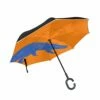 Inverted Travel Umbrella Orange Gator Reverse Windproof UV Protection Umbrellas With C Shaped Handle For Car Golf Outdoor -TRAVELPRO Sales 41Mbia gKnL