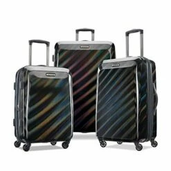 American Tourister Moonlight Hardside Expandable Luggage With Spinner Wheels, Iridescent Black, Carry-On 21-Inch -TRAVELPRO Sales 41NVaeM7iHL