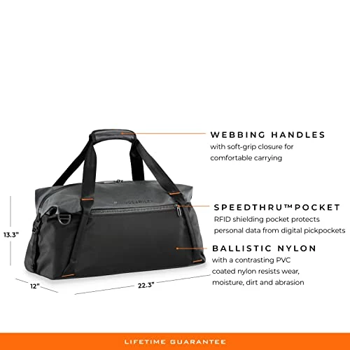 Briggs & Riley Woven Nylon Combined With Coated Fabric 15 Briggs & Riley Woven Nylon Combined With Coated Fabric - Image 13