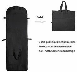 Magictodoor 60" Garment Bag Tri-Fold Gown Length W/Hanging Hook Large Pocket Destination Bag -TRAVELPRO Sales 41OG8mkO8BL 54a38749 2786 47fd b3aa 5b8dae652fc6