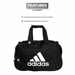 Adidas Unisex Diablo Small Duffel Bag, Black, Small 13 Adidas Unisex Diablo Small Duffel Bag, Black, Small -TRAVELPRO Sales 41OssEQplWS