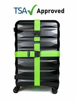 Untethered 4-Pack Luggage Straps | Belts To Keep Your Suitcase Secure While Traveling, Premium Accessory For Travel Bag Closure -TRAVELPRO Sales 41REeMU9 9L
