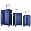 FOCHIER F Hard Shell Luggage 3 Piece Set With Spinner Wheels, Expandable Lightweight Suitcase With TSA Lock 20 24 28 Inch, Blue -TRAVELPRO Sales 41RvCyqQp S