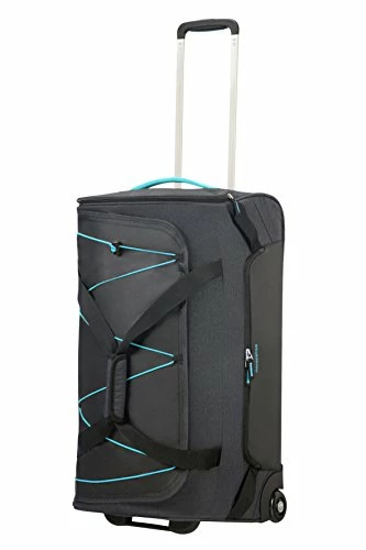 American Tourister Road Quest Wheeled Duffle Medium Travel Duffle, 67 Cm, 75 Liters, Grey (Graphite/Turquoise) 8 American Tourister Road Quest Wheeled Duffle Medium Travel Duffle, 67 Cm, 75 Liters, Grey (Graphite/Turquoise) - Image 6