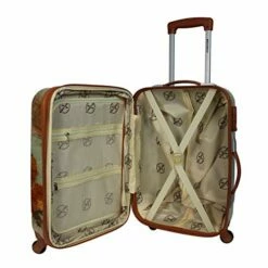 World Traveler Europe 2-Piece Carry-On Spinner Luggage Set With TSA Lock, Brown, One_Size 20 World Traveler Europe 2-Piece Carry-On Spinner Luggage Set With TSA Lock, Brown, One_Size -TRAVELPRO Sales 41SSCKJ78PL