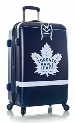 Heys America NHL Officially Licensed Wheeled Luggage (Toronto Maple Leafs, 26-Inch)