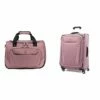 Travelpro Maxlite 5-Softside Expandable Spinner Wheel Luggage, Dusty Rose, 2-Piece Set (Tote/25) -TRAVELPRO Sales 41T3TMyMwhL