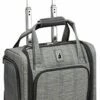 London Fog Knightsbridge II 15" 2-Wheel Under The Seat Bag, Grey Sapphire Plaid -TRAVELPRO Sales 41TMNhyeXVL