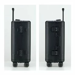 VERAGE Birmingham Aluminum Carry On Suitcase, Hardside International Spinner Luggage,Black, IATA Carry-On 20-Inch -TRAVELPRO Sales 41UL2GelsvL