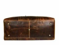 Leather Castle Genuine Vintage Men’s Duffel Sports Gym, Travel, Carry-on Luggage Bag, Light Brown -TRAVELPRO Sales 41V3F4Taa2L