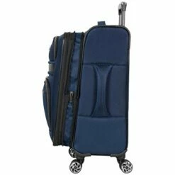 Kenneth Cole Reaction Rugged Roamer Luggage Collection Lightweight Softside Expandable 8-Wheel Spinner Travel Suitcase Bag, Navy, 2-Piece (20" Carry-On / 28" Check Size) -TRAVELPRO Sales 41V72ZynOqL 6e21f8f7 4ed8 4294 9627 da9faf43dcf6