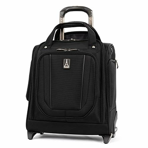 Travelpro Crew Versapack Rolling Underseat Carry-on, Jet Black 3 Travelpro Crew Versapack Rolling Underseat Carry-on, Jet Black