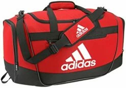 Adidas Unisex Defender III Medium Duffel Bag, Red/Black/White, Medium -TRAVELPRO Sales 41WCBXxTylL