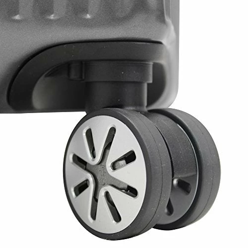 Andiamo Elegante Suitcase With Built-in TSA Lock - Zipperless 24 Inch Hardside Checked Bag- Lightweight (ABS+PC) Luggage With 8-Rolling Spinner Wheels (Gold) 4 Andiamo Elegante Suitcase With Built-in TSA Lock - Zipperless 24 Inch Hardside Checked Bag- Lightweight (ABS+PC) Luggage With 8-Rolling Spinner Wheels (Gold) - Image 2