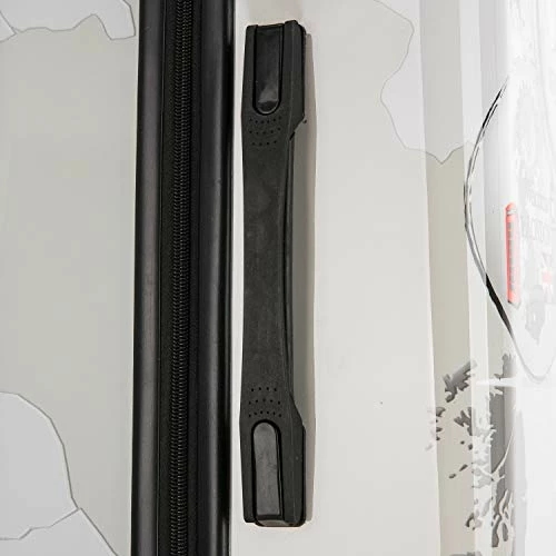 InUSA Hardside Luggage Set With Spinner Wheels, World Printed Travel Suitcases With TSA Lock And Ergonomic GEL Handle, World, 3 Piece Set (20/24/28) 7 InUSA Hardside Luggage Set With Spinner Wheels, World Printed Travel Suitcases With TSA Lock And Ergonomic GEL Handle, World, 3 Piece Set (20/24/28) - Image 5