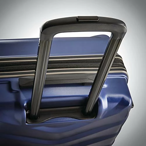 American Tourister Arrow Expandable Hardside Luggage, Navy, Checked-Medium 24-Inch 7 American Tourister Arrow Expandable Hardside Luggage, Navy, Checked-Medium 24-Inch - Image 5