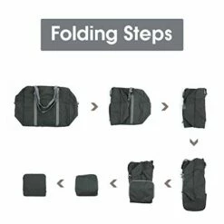 For Spirit Airlines Foldable Travel Duffel Bag Tote Carry On Luggage Sport Gym Duffle For Men And Women (Dark Grey) -TRAVELPRO Sales 41XRbHo qnL