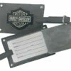 Harley Davidson Harley-Davidson Bar & Shield Belted Luggage Tags, Gray Leather 99301-GRAY -TRAVELPRO Sales 41XTP6KhfcL