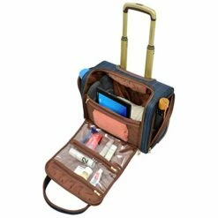 LONDON FOG Brentwood, Navy Window Pane, 15-Inch -TRAVELPRO Sales 41XYfzwbLRL