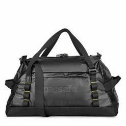 Pacsafe Dry Lite 40 Liter Anti Theft Duffel, Black