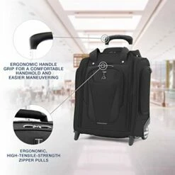Travelpro Maxlite 5-Rolling Underseat Compact Carry-On Bag, Black, 15-Inch 13 Travelpro Maxlite 5-Rolling Underseat Compact Carry-On Bag, Black, 15-Inch -TRAVELPRO Sales 41Y3W1a ivL