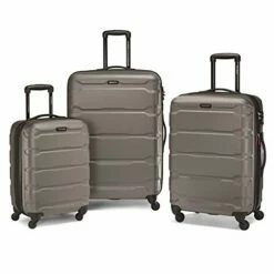 Samsonite Omni Hardside Nested Luggage Spinner Set, Silver W/ 10pc Accessory Kit 15 Samsonite Omni Hardside Nested Luggage Spinner Set, Silver W/ 10pc Accessory Kit -TRAVELPRO Sales 41YT9JZPffL