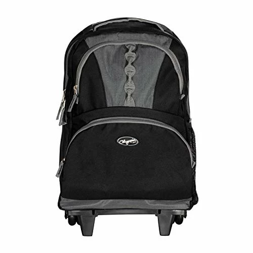Olympia Luggage 18" Rolling Backpack, Black, One Size 4 Olympia Luggage 18" Rolling Backpack, Black, One Size - Image 2