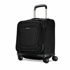 Samsonite Silhouette 16 Underseat Spinner Carry On (Obsidian)