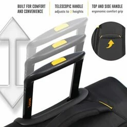 Lucas Designer Luggage Collection - 3 Piece Softside Expandable Ultra Lightweight Spinner Suitcase Set - Travel Set Includes 20 Inch Carry On, 24 Inch & 28 Inch Checked Suitcases (Black) 12 Lucas Designer Luggage Collection - 3 Piece Softside Expandable Ultra Lightweight Spinner Suitcase Set - Travel Set Includes 20 Inch Carry On, 24 Inch & 28 Inch Checked Suitcases (Black) -TRAVELPRO Sales 41Z975n0xLL