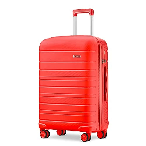 JOYWAY 3 Pcs Luggage Set Hardside Lightweight Spinner Suitcase With TSA Lock… (red) 8 JOYWAY 3 Pcs Luggage Set Hardside Lightweight Spinner Suitcase With TSA Lock… (red) - Image 6