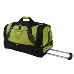 TPRC 30" Durable Rip-Stop Nylon Rolling Luggage Duffel Bag, 30 Inch, Green -TRAVELPRO Sales 41 2BANzuYwKL